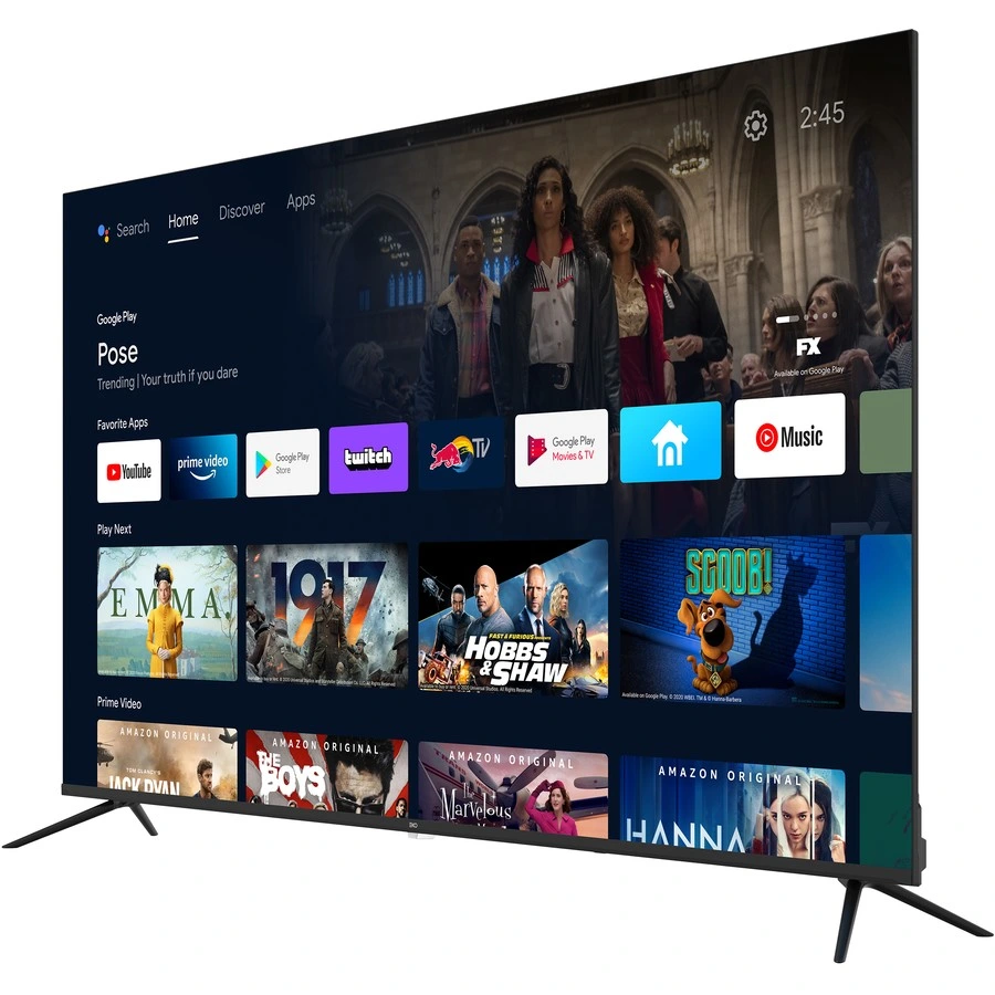 ODM-Flachbildfernseher mit 24 bis 100 Zoll, 2K 4K Zoll Ultra HD Smart Android TV LCD LED-Fernseher