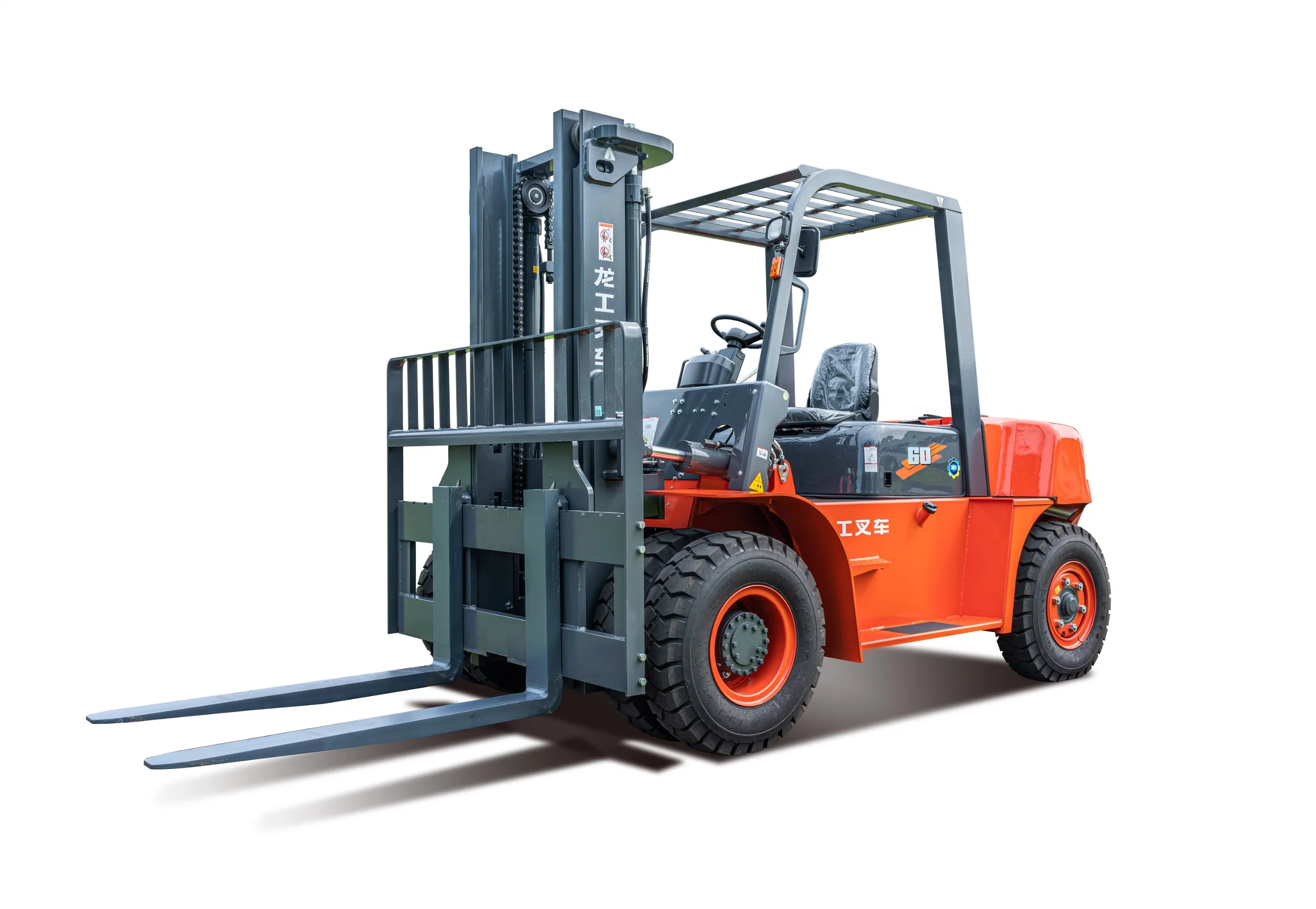 Toyota/Heli/Hangcha Diesel Battery Hydraulic Forklift Truck 6.0tons