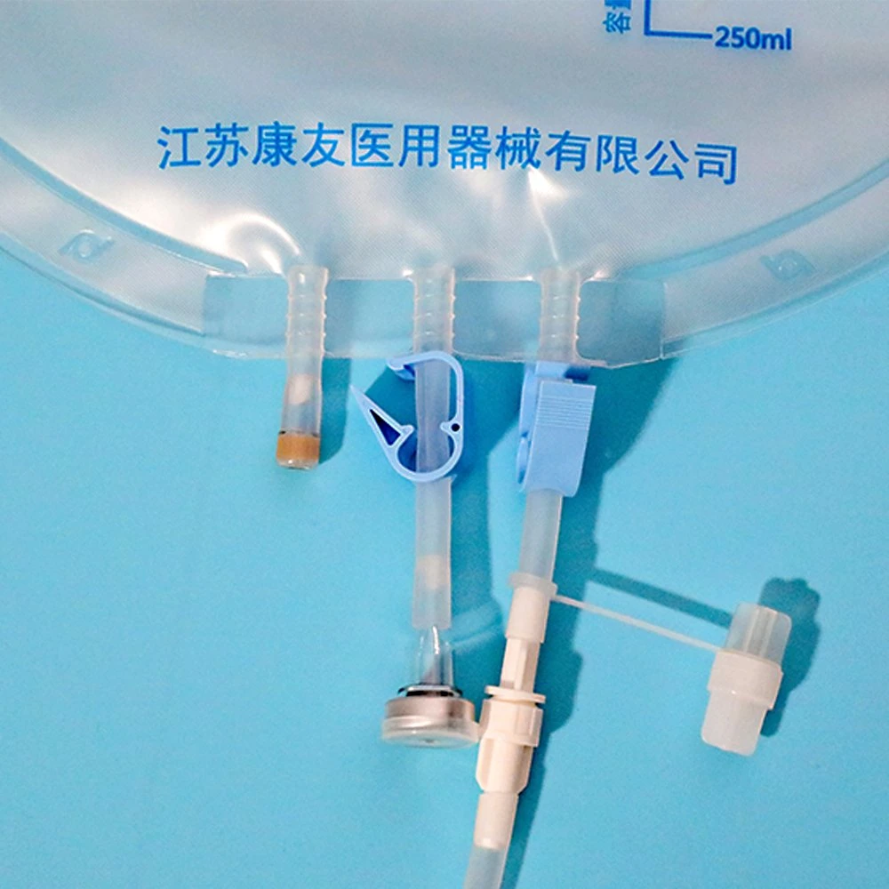 Hot Sales in The Medical Industry Single Use C-Type Soft Blister Package Intravenous Nutrition Infusion Bag with Needle