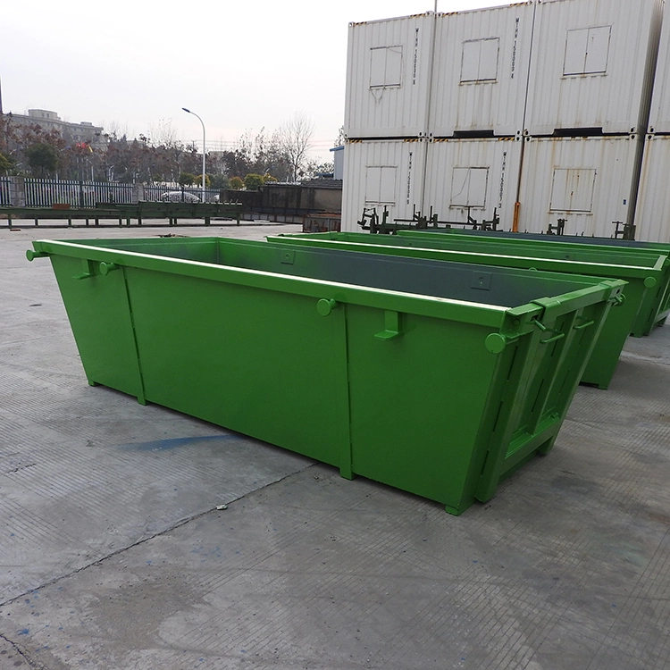 Small Dustbin Stainless Steel Waste 8m Skip Bin