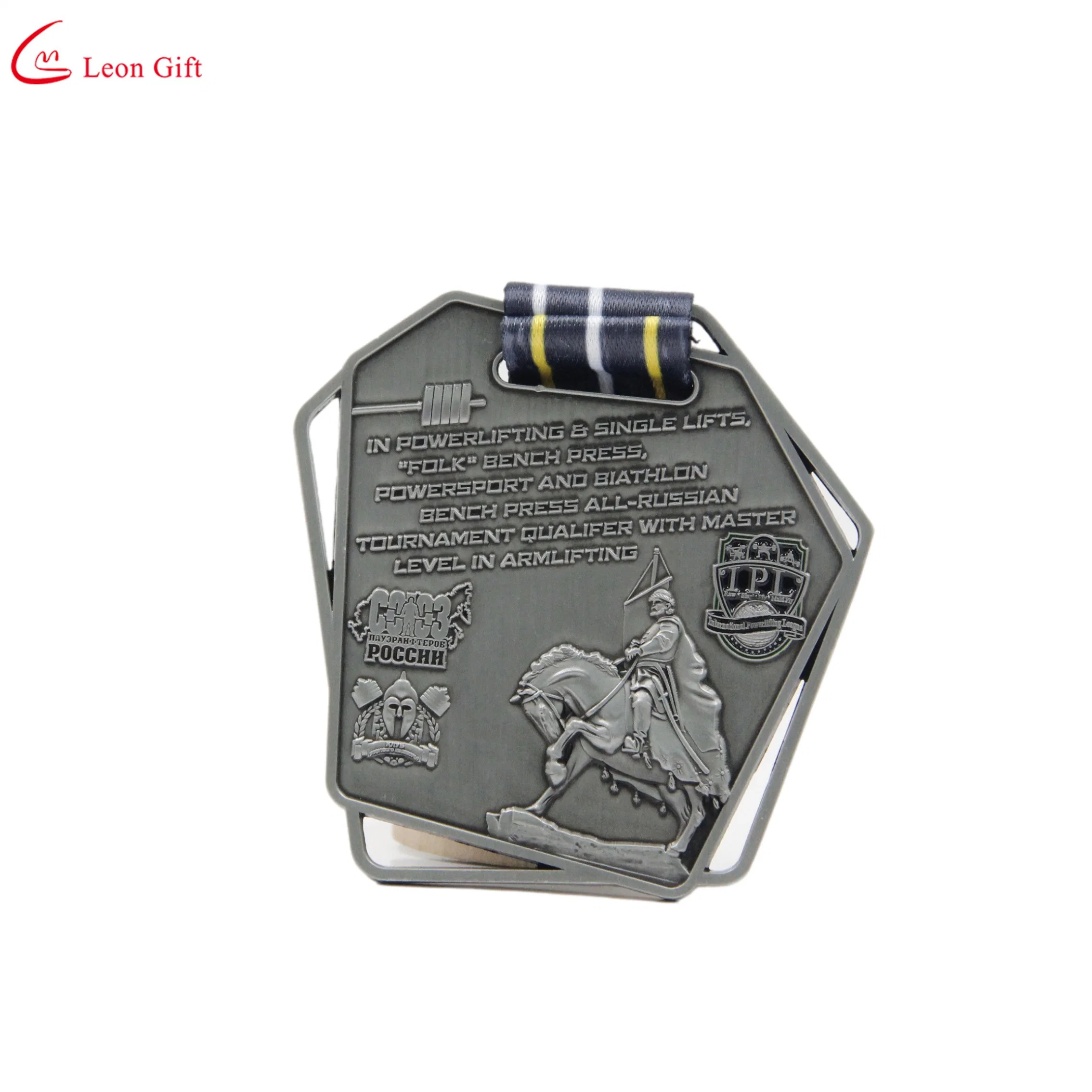 Sedex BSCI Disney Certified Factory Custom Metal Saudi Presentation Cycle Bodybuilding Sports Medal