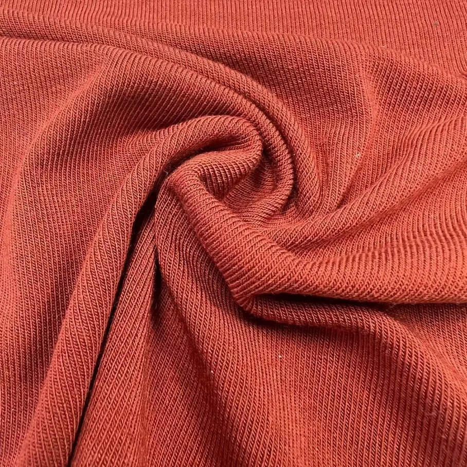 Amostra disponível Multi-Colours lã de viscose acrílica opcional elastano Ribe for Partes de cima de t-shirts