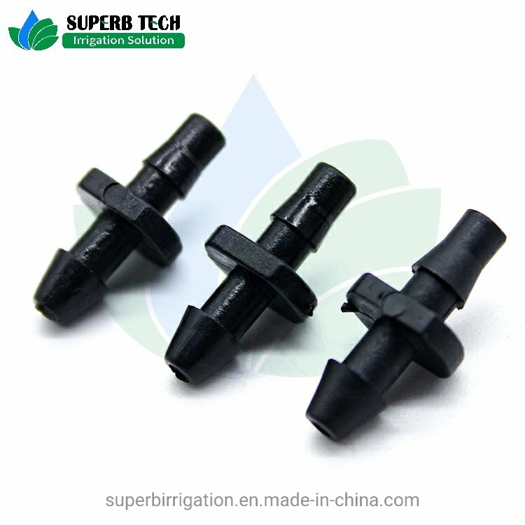 Greenhouse Irrigation System Arrow Dripper Fitting Two Branches Adaptor for Mircro Tube