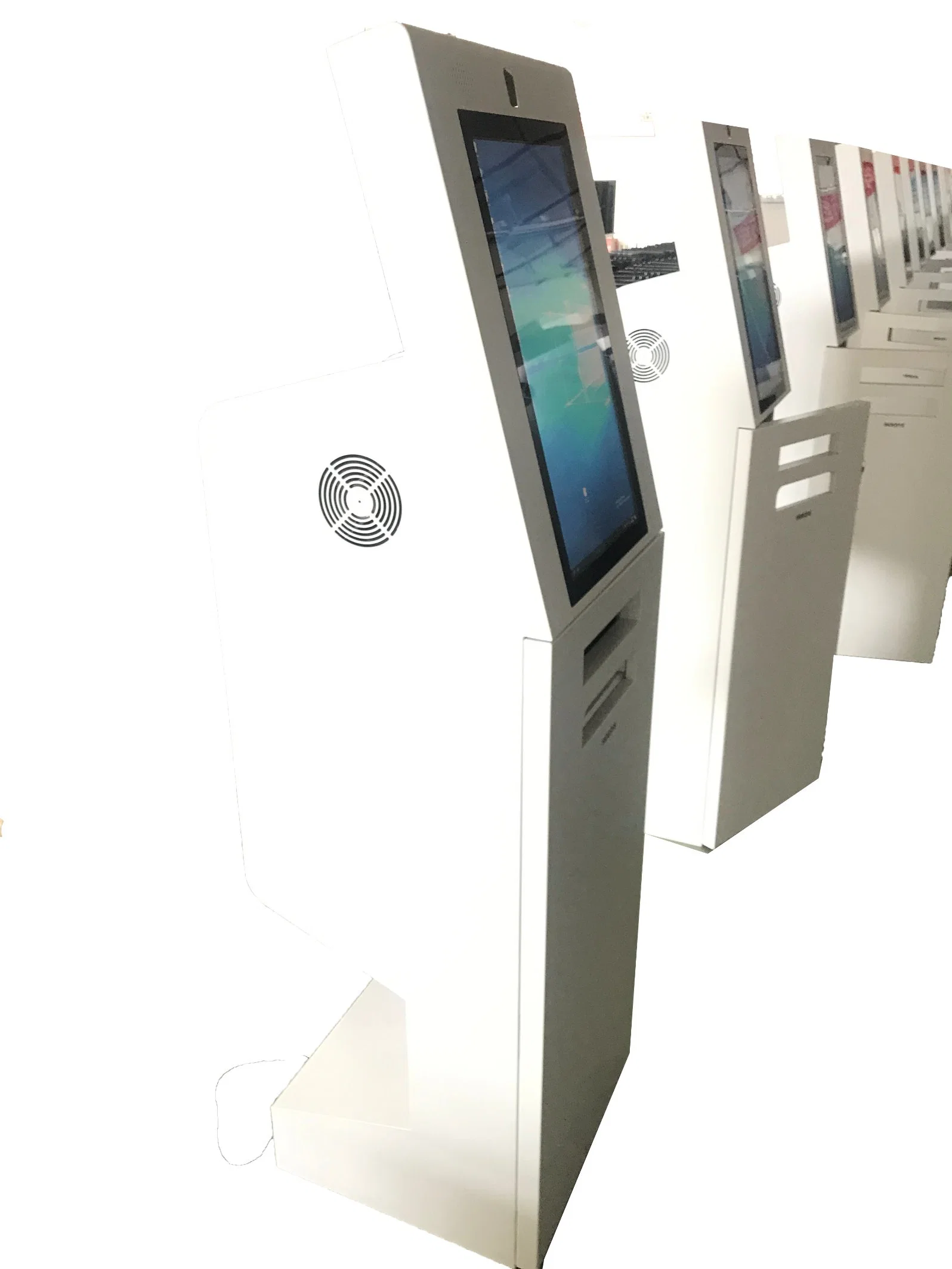 Hospital Floorstand 21.5 Inch A4 Printing Kiosk