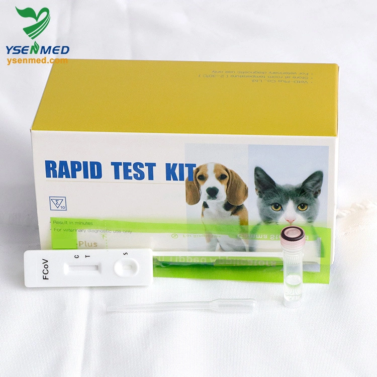 المعدات الطبية Canine edemper وParvo Virus Antigen Combo سريعة اختبار