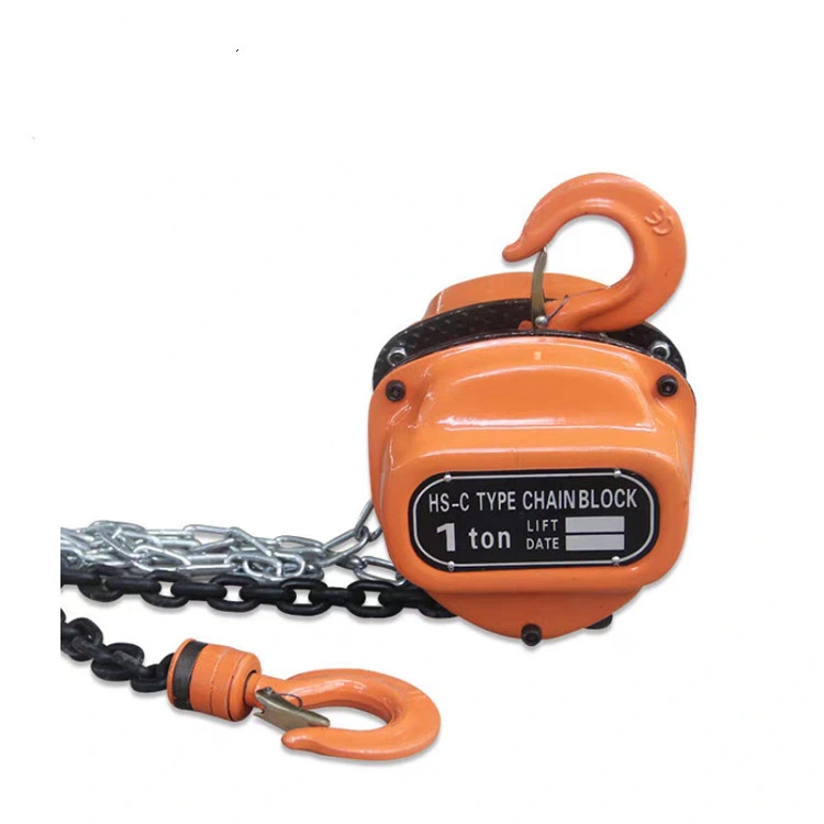 Manual Chain Pulley Block Hoist Lifting Equipment 10 Ton for Mining
