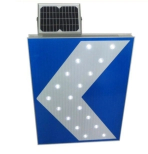 Aluminum High quality/High cost performance  Solar Powered Outdoor Traffic Sign