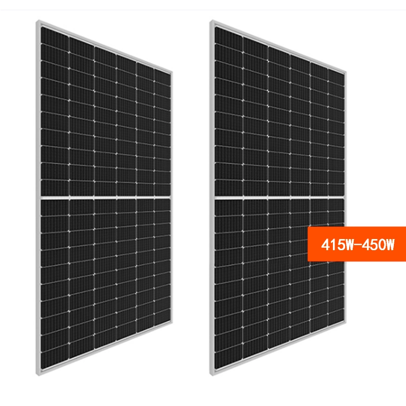 شاشات صناعية بنصف خلايا بقدرة 420 واط وبقوة 430 واط وبقوة 9bb Solar أحادية اللون لوحات الوحدة الشمسية