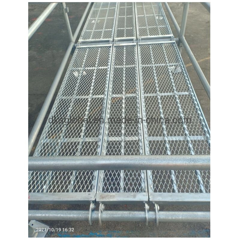 Q345 Steel Frame Scaffold Ledger and Coupler for Ringlock Scaffolding System in Aluminum Formwork