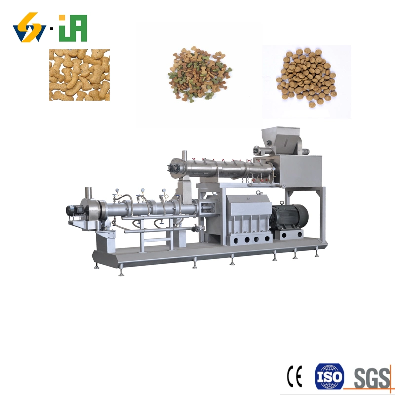 Dry extrued Kibble Pet Dog Food Ming Equipment Line