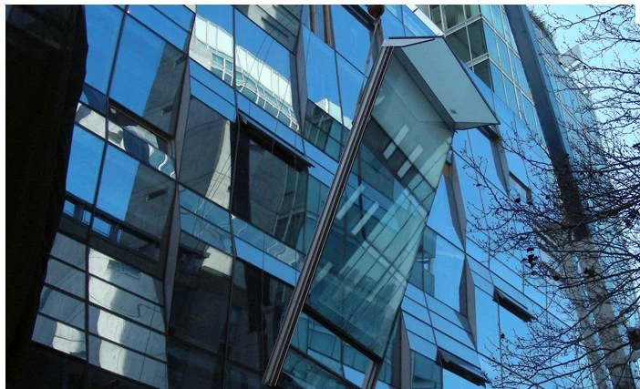 Unitize Low-E Glass Curtain Wall High quality/High cost performance  Aluminium Fins