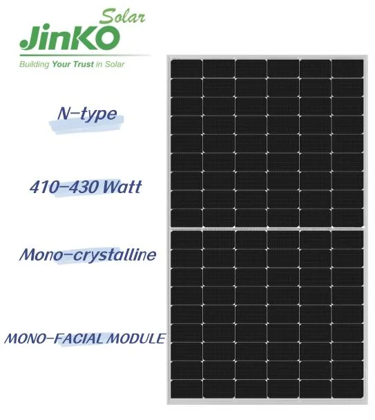Solar Panels Jinko Longi Monty Energy Risen Trina Canadian Tiger Neo N-Type54hl4- (V) 410W 415W 420W 425W 430W Mono-Facial Module