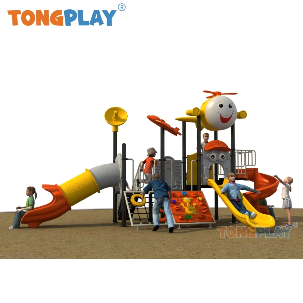 Battlestar Series Slide Kids Park Plastic Equipment Outdoor Playground