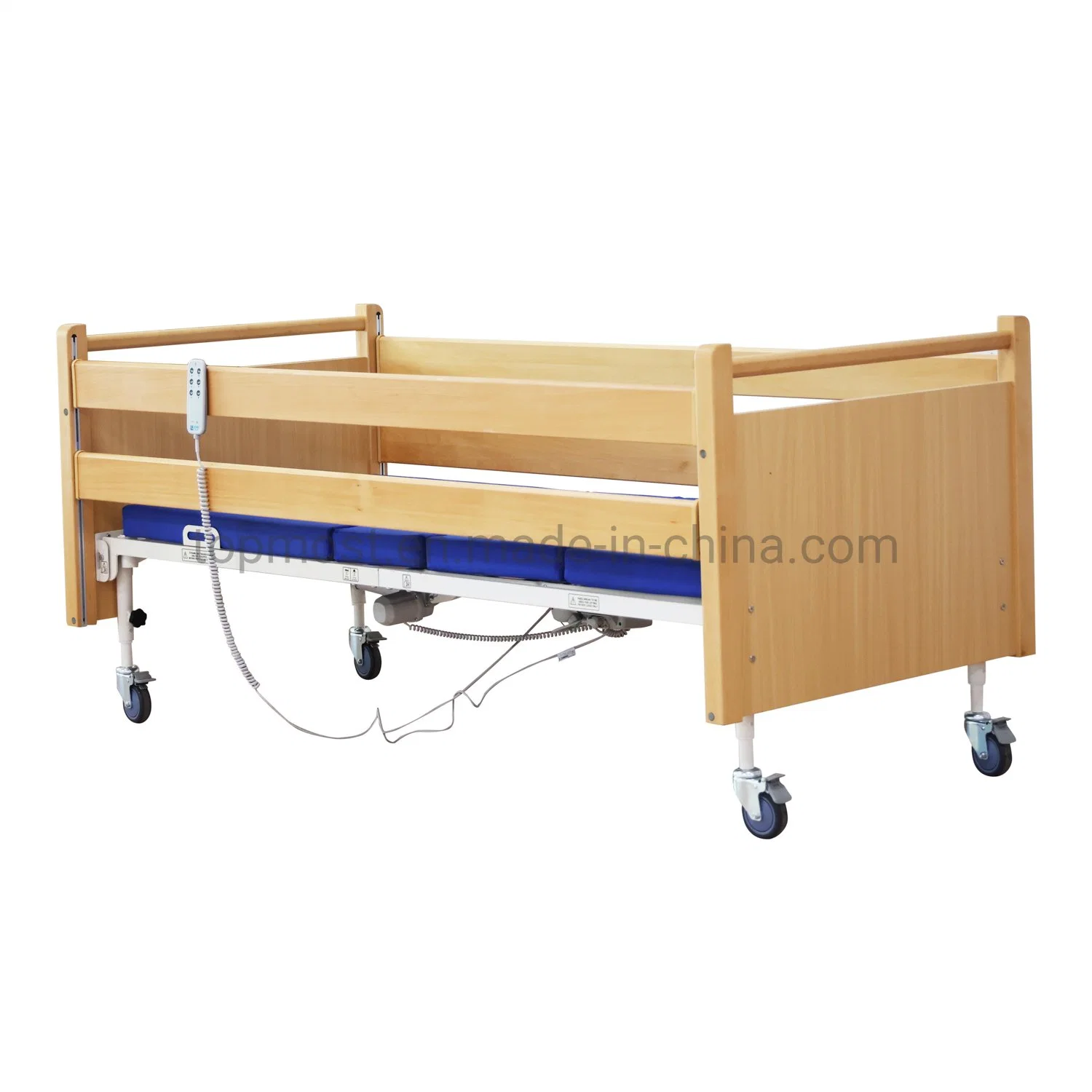 Electric Adjustable Bed Design Furniture Wooden Home Care Elderly Bed Patient Hospital Bed