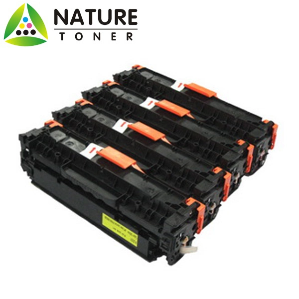 Cartouche de toner couleur pour HP CC530A, CC531A, CC532A, CC533A