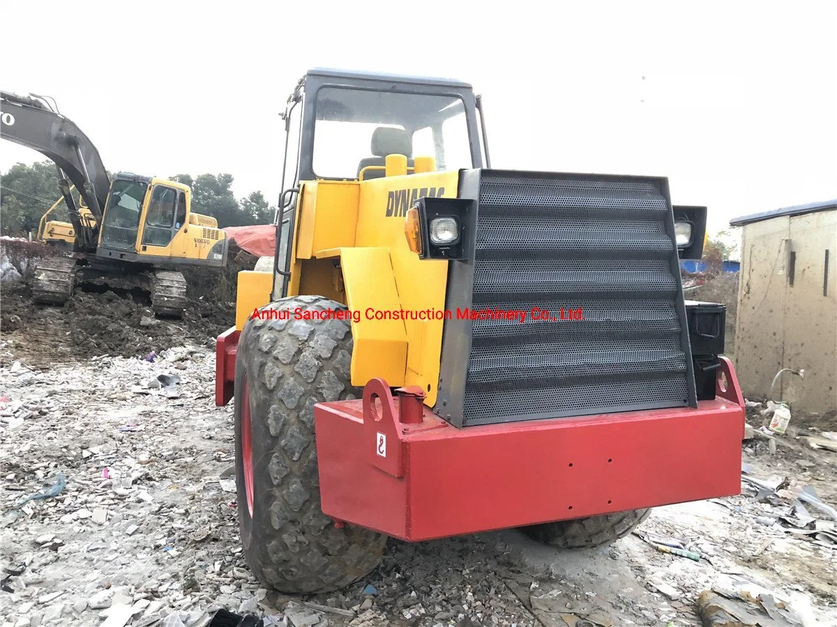 Los pequeños de compactación del suelo utilizado DYNAPAC CA25D Road Roller