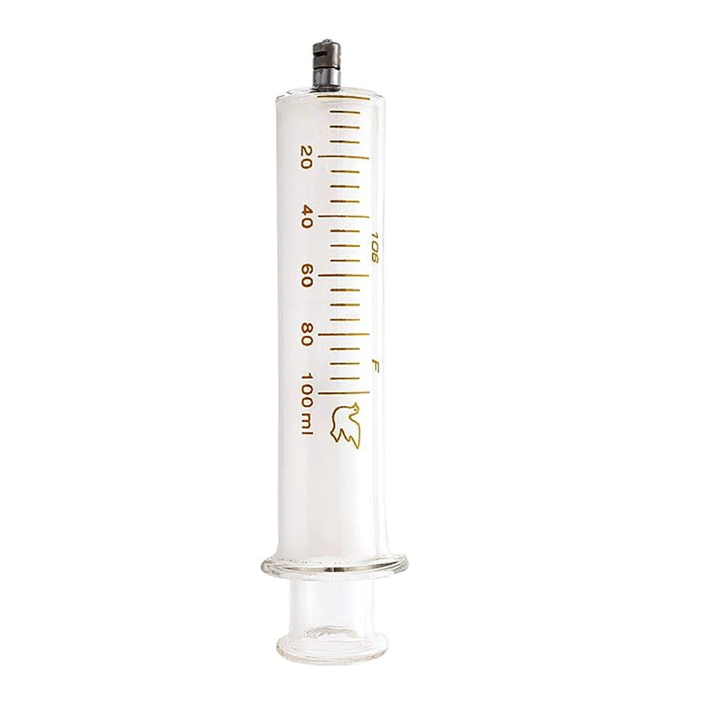 Aquapure O3 Resistant 1ml 5ml 10ml 20ml 50ml 100ml Ozone Luer Lock Glass Syringe