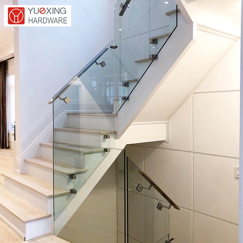 Innovative Standoff Glass Railing Design for Showcasing Stunning Staircases