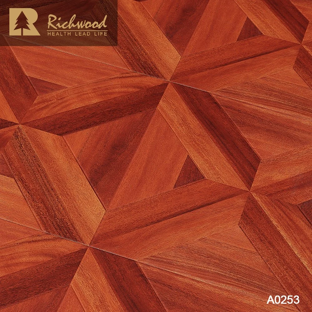 Powerful Sound Absorption Building Material Laminate Flooring Art Parquet Collection