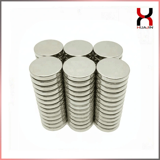 N38 Neodymium Round Magnet Customized Flexible Disc Magnetic Material