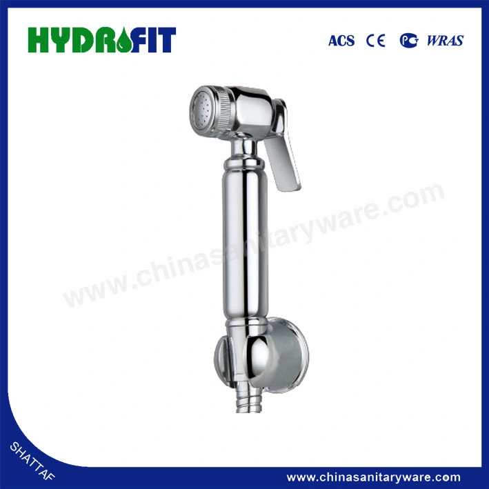 Handgriff Bidet Sprayer Messing Shattaf Set mit Duschschlauch (HY2601)