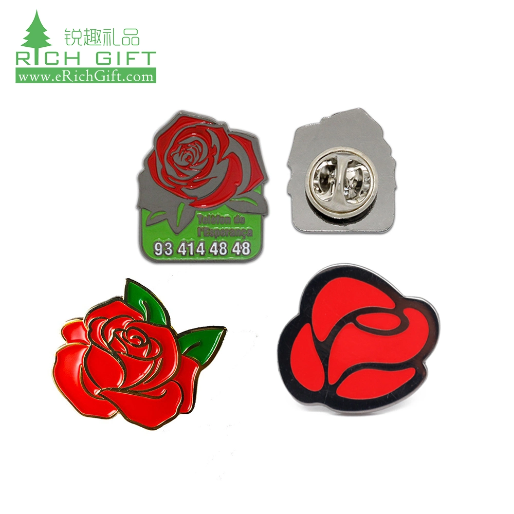 Mayorista/Proveedor Bulk de fabricación Diseño personalizado Cute Unicornio Animal Emoji ANIME Gorra de fútbol americano Lapel PIN Badge Maker Metal chapado en oro 3D Pasador de esmalte suave brillante