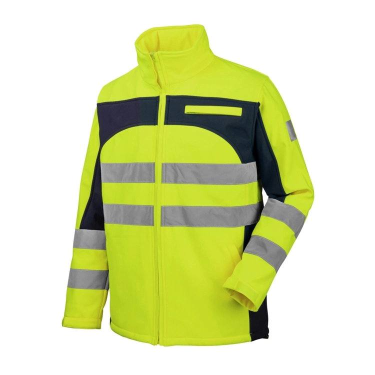 Prueba de fuego carretera impermeable Chaqueta reflectante de seguridad