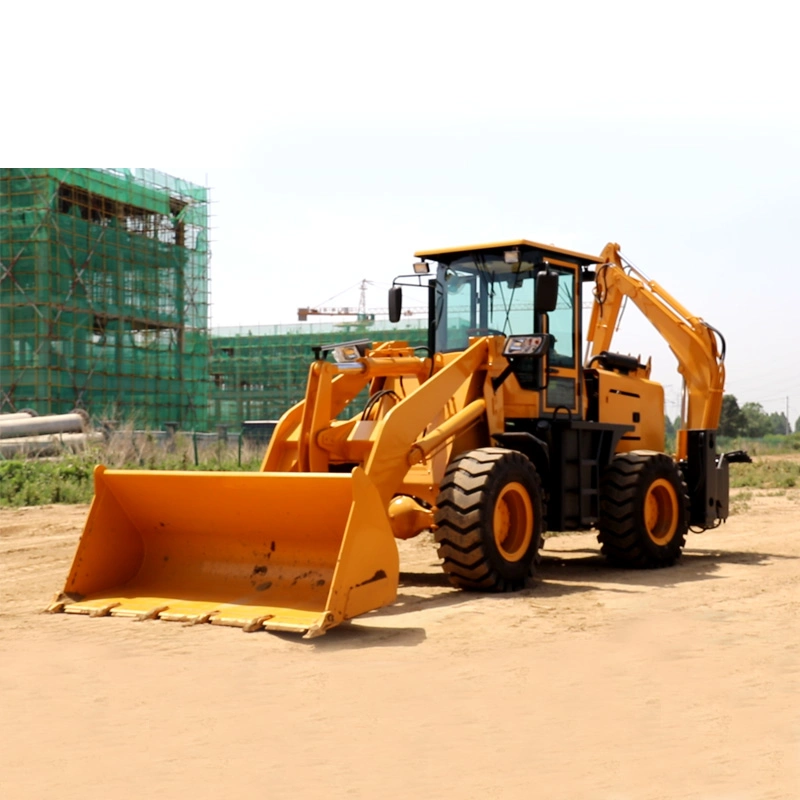 Enclosed Cab New Backhoe Loaders Prices Big with Attachments