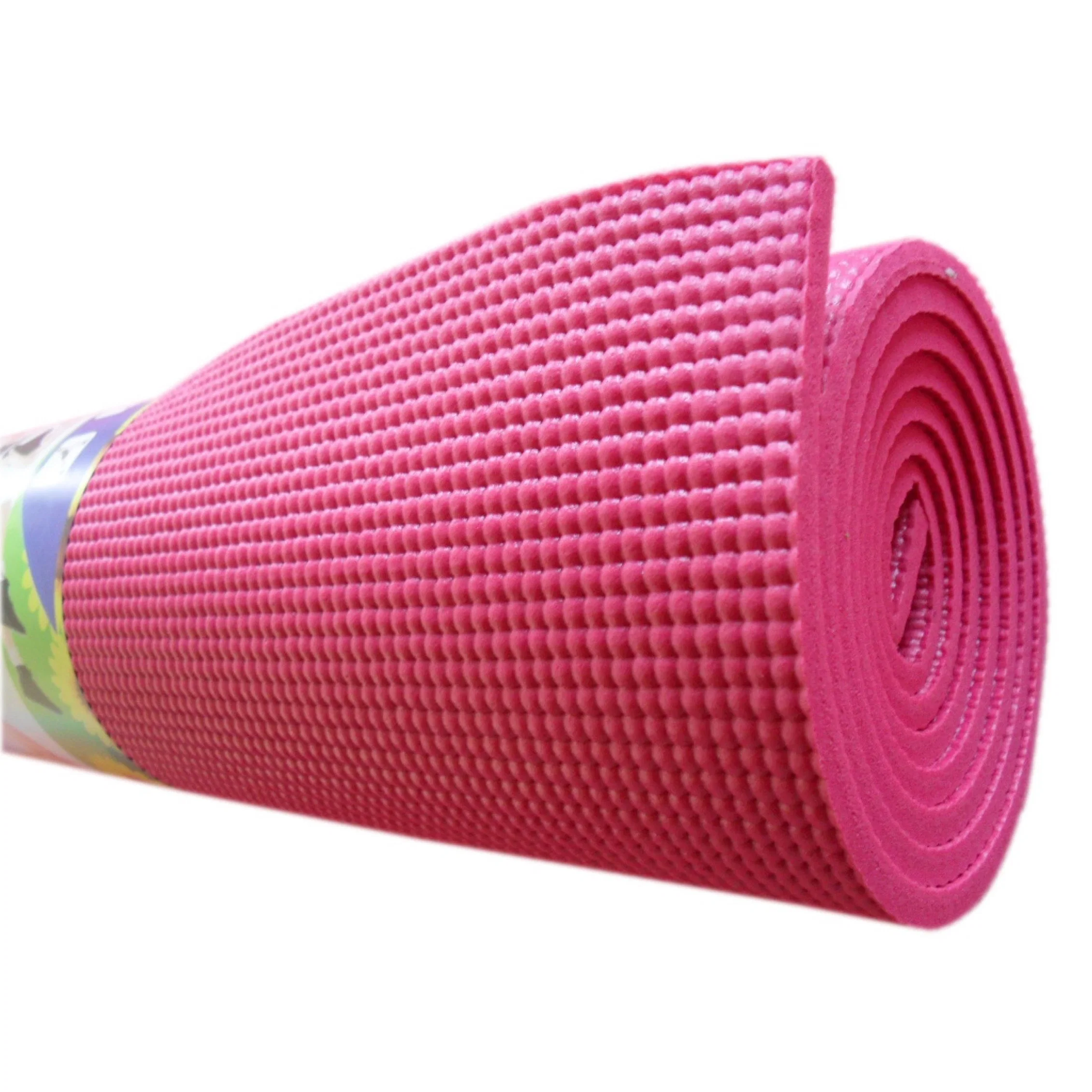 Floor Natural Rubber Gym Foam Yoga Mat PVC