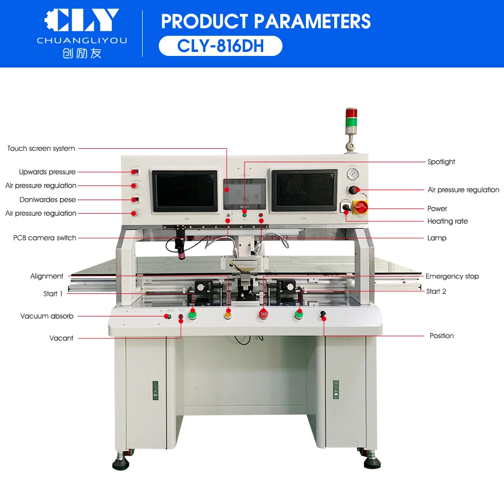 Reparo de LCD Máquina 2020 Novo Modelo Cly-816dh Guia de colagem Acf Cof no LCD do painel de TV