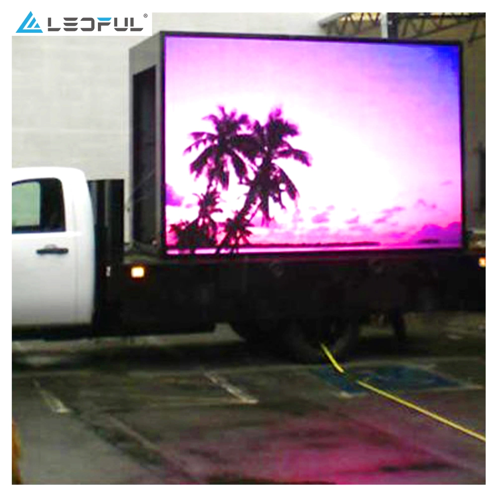 P6 P8 P10 SMD Publicité de plein air écran LED Mobile camion remorque d'affichage panneau LED