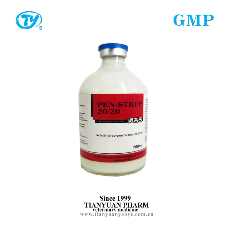 Penicillin Streptomycin Injection 20/20 20/ 25 Pen Strep Injection for Poultry Antibiotics