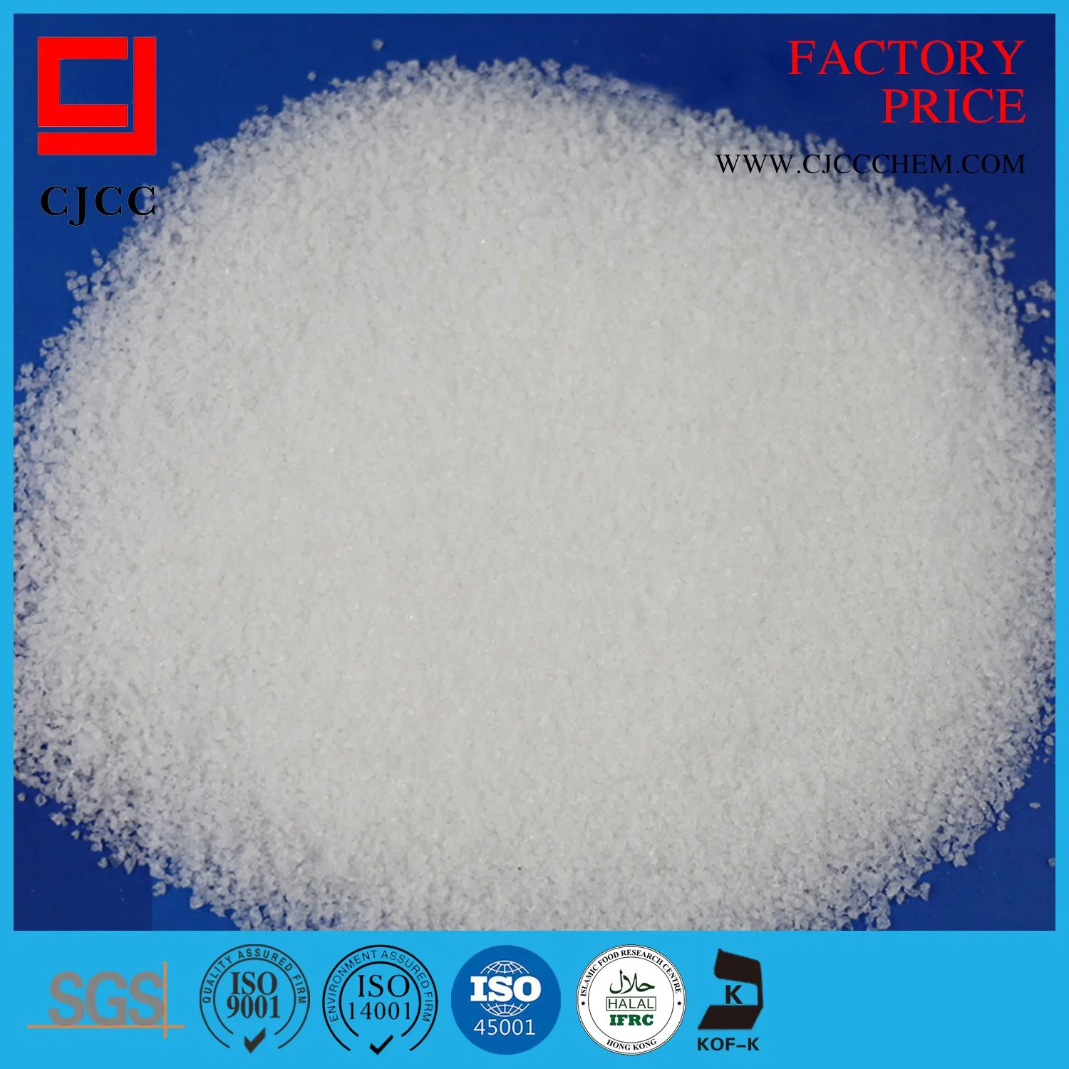 White Powder CPAM Cationic Polyacrylamide Anionic Powder MSDS for Coal Wshing Treatment