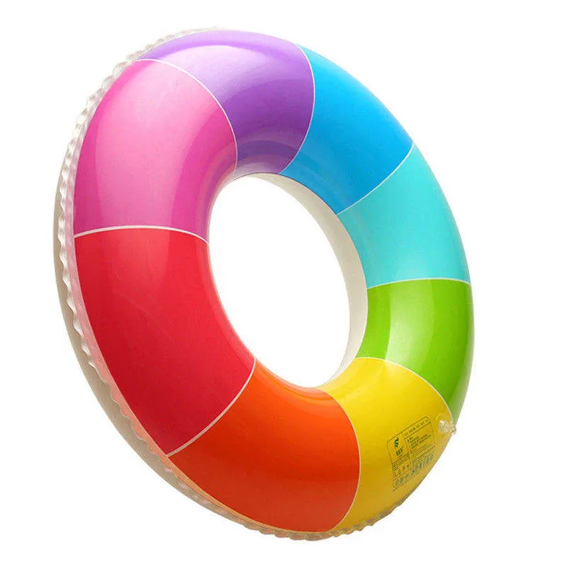 Inflatable Swimming Ring with 0.18mm PVC Thickness