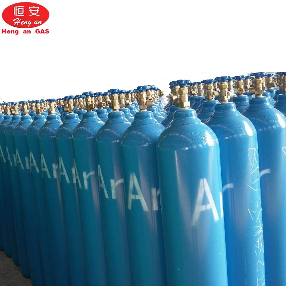 Bouteille de gaz argon de pureté 99.999 % 40L gaz de soudage argon