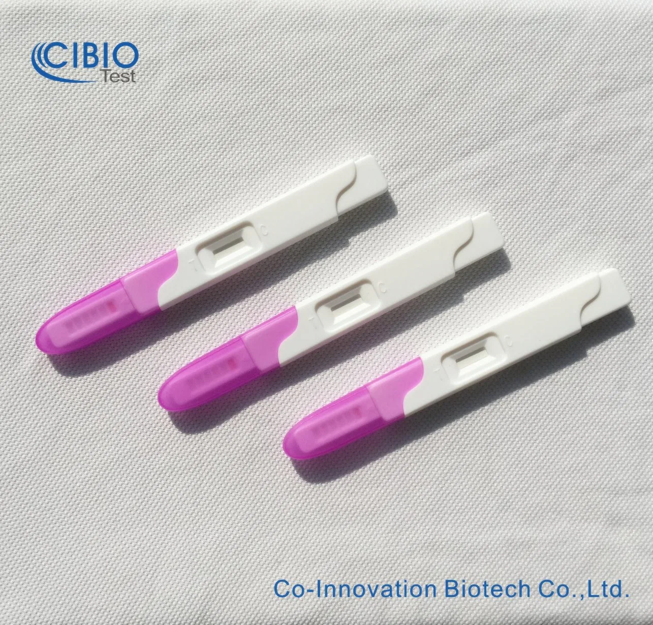 Instrument de classe I la classification et de couleur rose de gros de test de grossesse HCG d'accueil de l'urine stylo pour test de grossesse