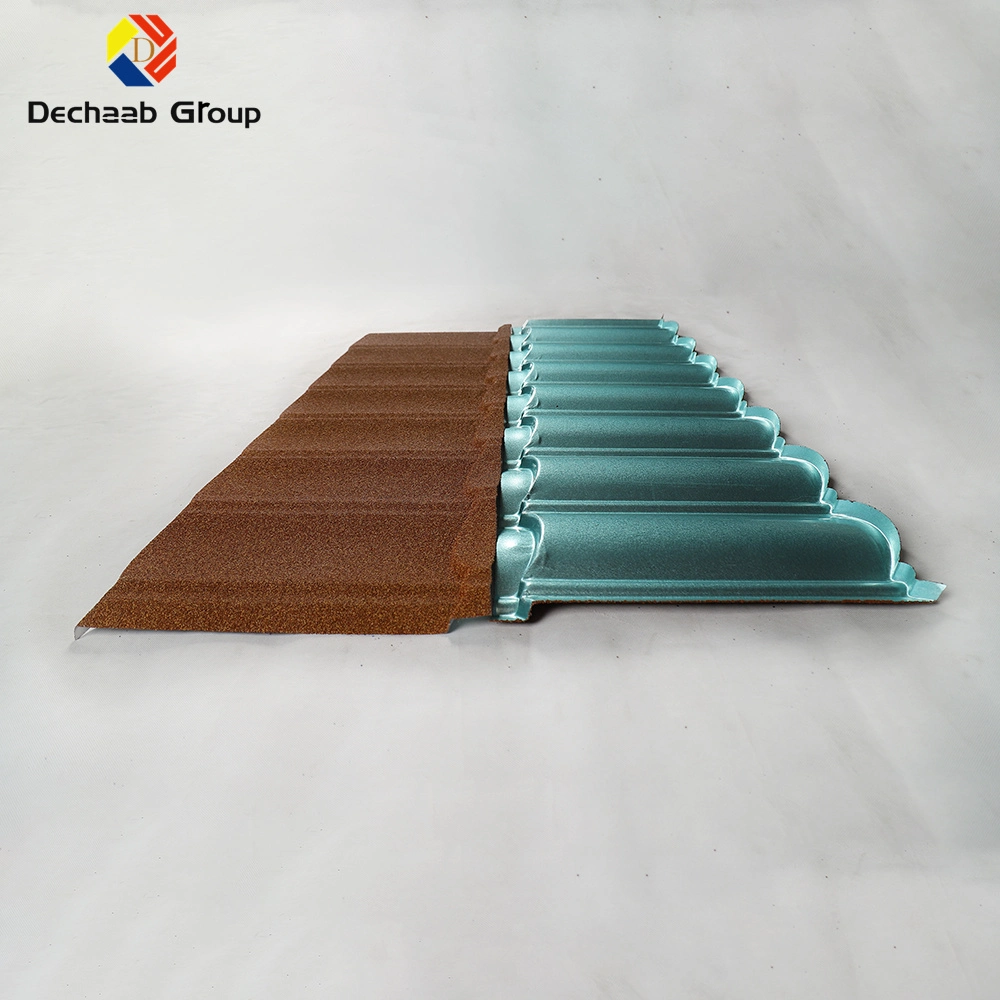 2.3-3.2kg/PC 0.3/0.35/0.40/0.45/0.50mm Classic Roofing Tiles with Modern Design Style