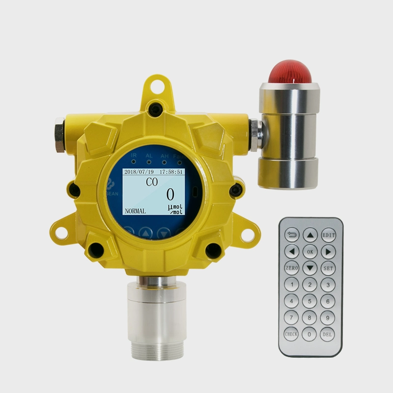 Industrial Fixed 4-20mA Oxygen Monitor Detector De Gas Leak Detector