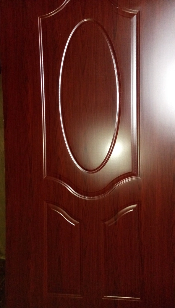 Chapa de madera de Melamina o de la piel de la puerta que se enfrentan