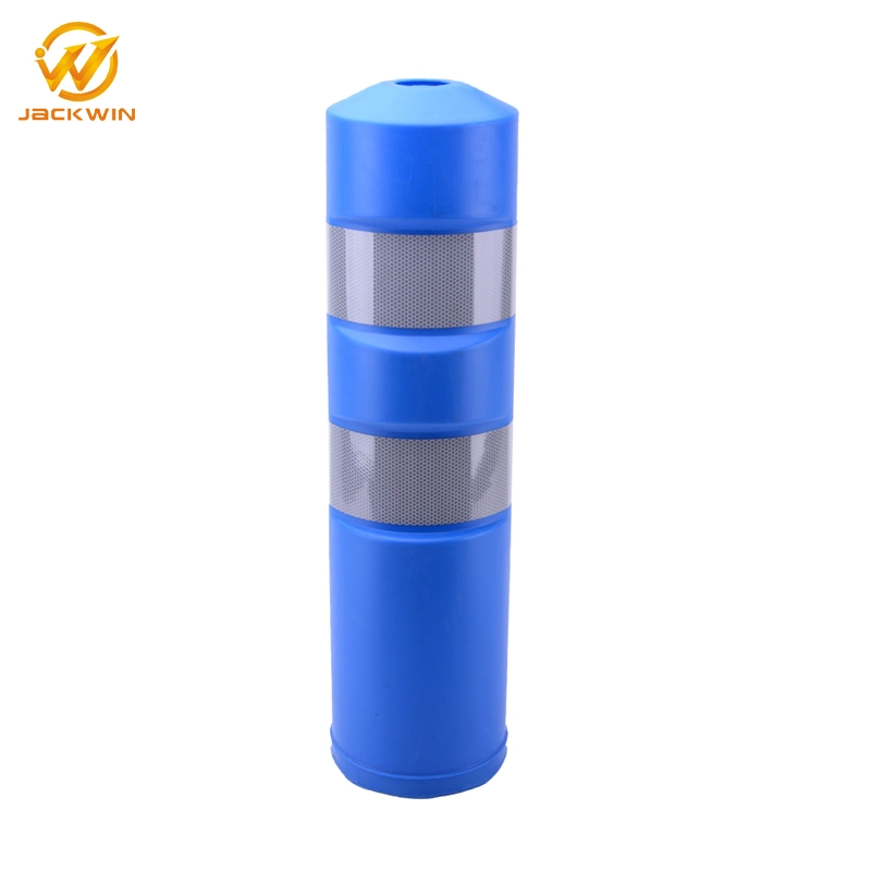 High-Luminance Coloured Traffic Safety Warning Concrete Bollard