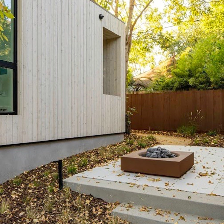 Draußen Wärmende Corten Steel Fire Pit Bowl