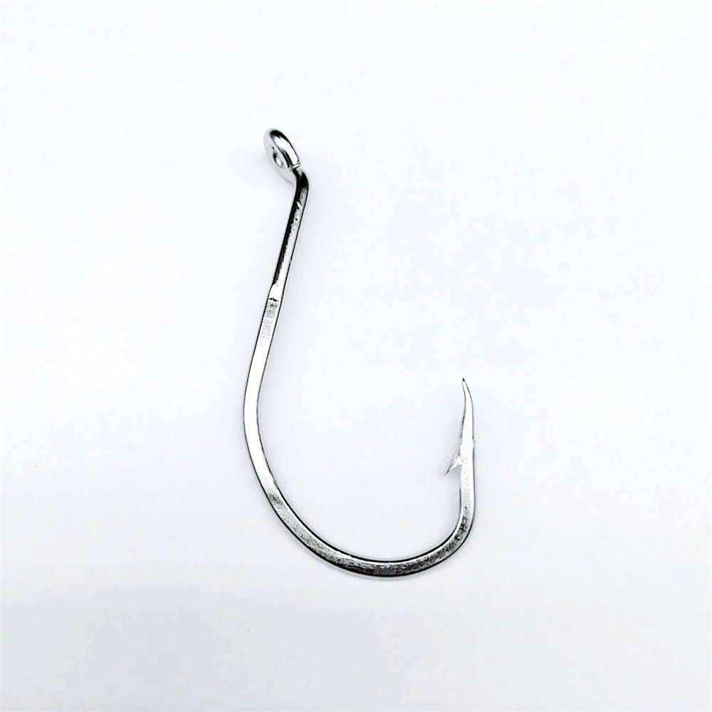 Octopus Beak Hook-Ss92554 White Color Stainless Steel Sea Fishing Hooks Tackle Factory Supply