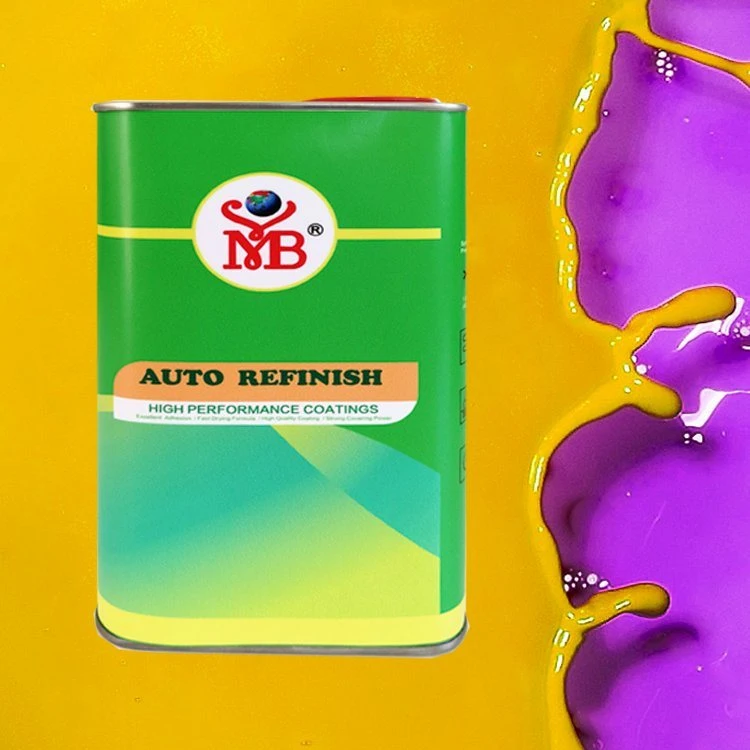 High Solid Content Car Paint Manufacturer 1K 2K Refinish Paint for Auto Body Repair Coating