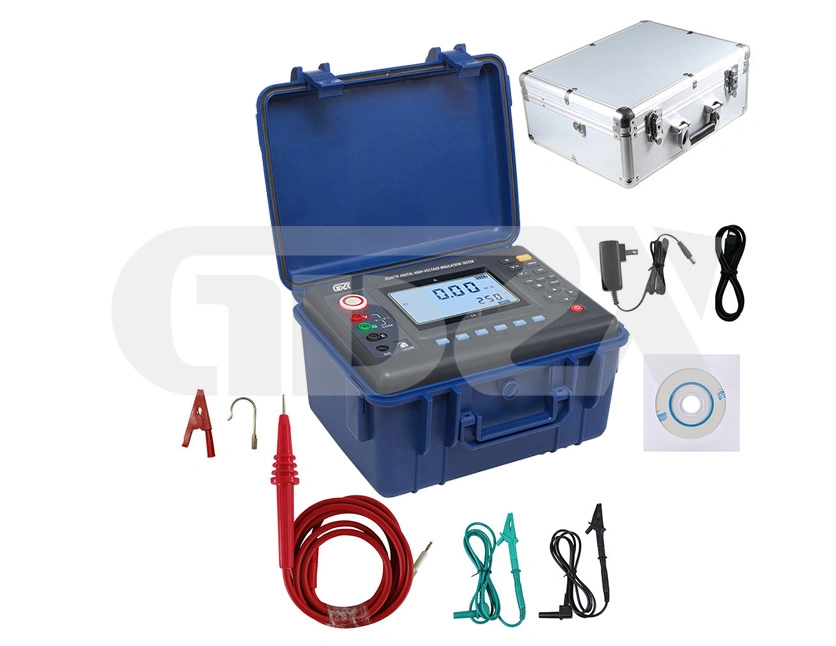 250V500V1000V2500V5000V;10KV Digital high-voltage Insulation tester