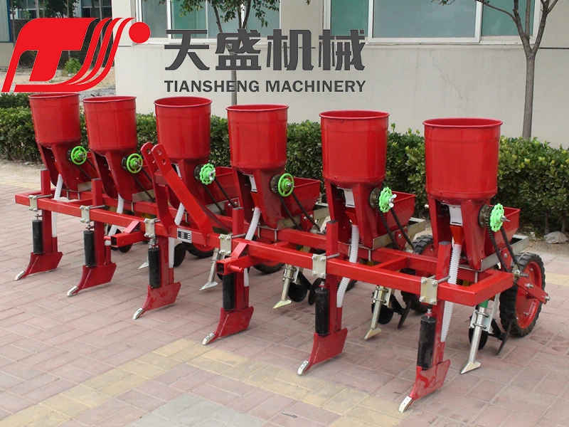 High Quality Wear-Resisting Surfacing Welded Steel 6six Rows Corn Soybean Wheat Seed Planter