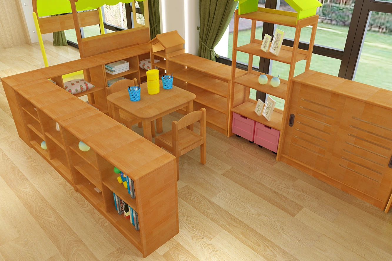 Muebles para niños Los niños de madera, muebles, Guardería y escuela preescolar moderno mobiliario, guardería de Muebles Muebles de jardín de infantes, para bebés