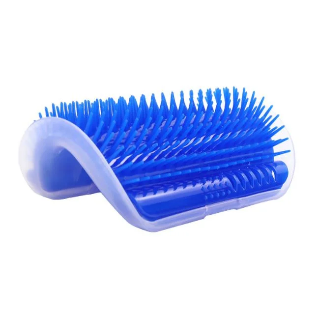 Pet Hair Grooming Tool Cat Self Groomer Wall Corner Massage Comb Brush