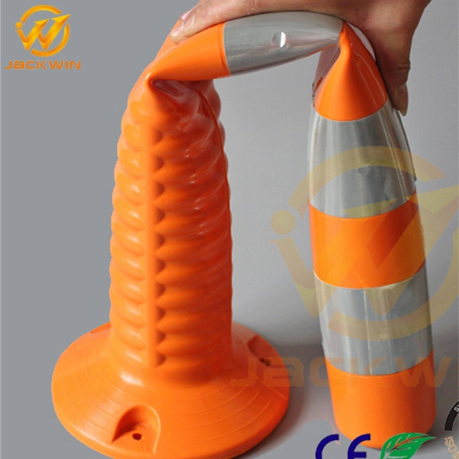 Multi Color 75cm TPU Warning Delineator Post for Traffic Safety