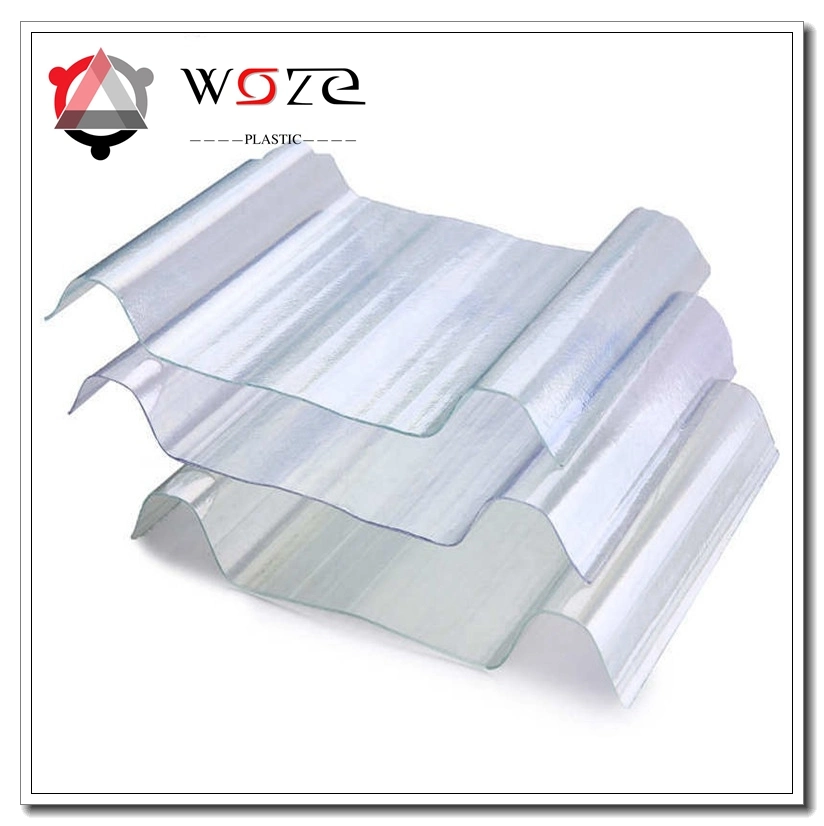 Factory Price Clear Plastic Greenhouse Sunshade Corrugated Polycarbonate Roof Sheet