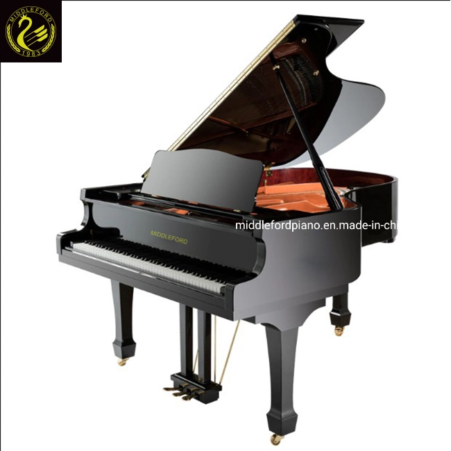 Middleford Acoustic Grand Piano with Piano Bench and Accessories